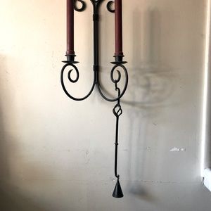 Party lite taber candle holder with snuffer